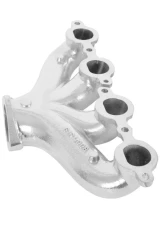 Hooker Blackheart LS Swap Exhaust Manifolds Center Dump Silver Ceramic                                     - 8504-1HKR - Image 2