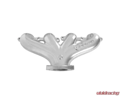 Hooker Blackheart LS Swap Exhaust Manifolds Center Dump Silver Ceramic - 8504-1HKR