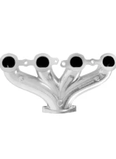 Hooker Blackheart LS Swap Exhaust Manifolds Center Dump Silver Ceramic                                     - 8504-1HKR - Image 4