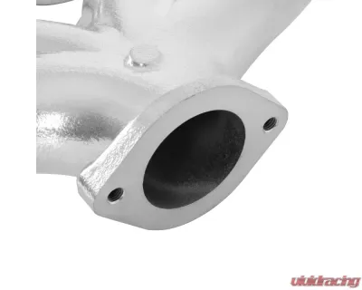 Hooker Blackheart LS Swap Exhaust Manifolds Center Dump Silver Ceramic - 8504-1HKR