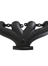 Hooker Blackheart LS Swap Exhaust Manifolds Center Dump Black Ceramic                                     - 8504-3HKR - Image 3