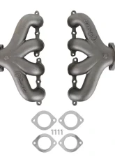 Hooker Blackheart LS Swap Exhaust Manifolds Center Dump Natural Cast                                     - 8504HKR - Image 9