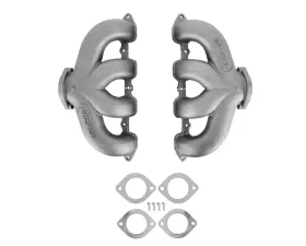Hooker Blackheart LT Swap Exhaust Manifolds Center Dump Natural Cast