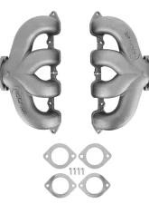 Hooker Blackheart LT Swap Exhaust Manifolds Center Dump Natural Cast                                     - BHS5188 - Image 8
