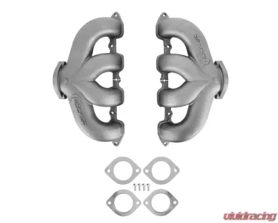 Hooker Blackheart LT Swap Exhaust Manifolds Center Dump Natural Cast - BHS5188