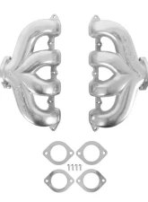 Hooker Blackheart LT Swap Exhaust Manifolds Center Dump Silver Ceramic                                     - BHS5189 - Image 8