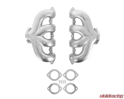 Hooker Blackheart LT Swap Exhaust Manifolds Center Dump Silver Ceramic - BHS5189