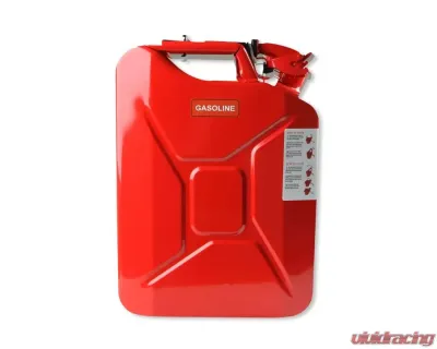 Anvil Off-Road Jerry Can Red - 5.3 Gallon (20 Liter) Steel w/ Safety Cap & Spout - 3009AOR