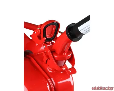 Anvil Off-Road Jerry Can Red - 5.3 Gallon (20 Liter) Steel w/ Safety Cap & Spout - 3009AOR