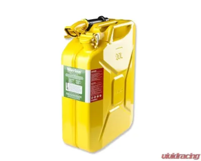Anvil Off-Road Jerry Can Yellow - 5.3 Gallon (20 Liter) Steel w/ Safety Cap & Spout - 3011AOR