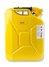 Anvil Off-Road Jerry Can Yellow - 5.3 Gallon (20 Liter) Steel w/ Safety Cap & Spout                                     - 3011AOR - Image 2