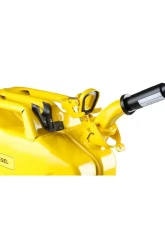 Anvil Off-Road Jerry Can Yellow - 5.3 Gallon (20 Liter) Steel w/ Safety Cap & Spout                                     - 3011AOR - Image 7