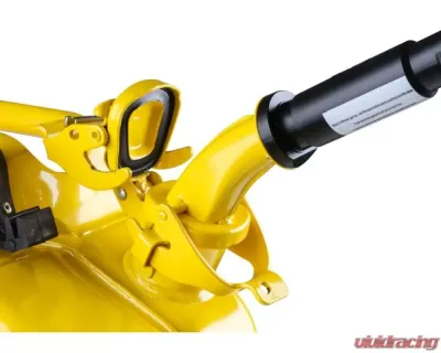 Anvil Off-Road Jerry Can Yellow - 5.3 Gallon (20 Liter) Steel w/ Safety Cap & Spout - 3011AOR