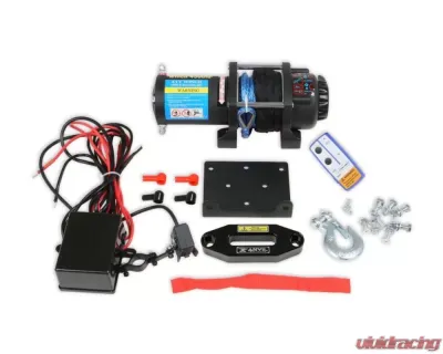 Anvil Off-Road 4,500 Lbs Winch w/ Synthetic Rope & Aluminum Fairlead - 4511AOR