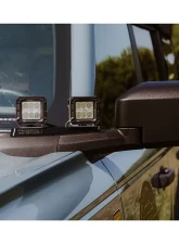 Anvil Off-Road Mirror LED Light Mounts Ford Bronco 2021+                                     - 628-28AOR - Image 7