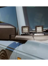 Anvil Off-Road Mirror LED Light Mounts Ford Bronco 2021+                                     - 628-28AOR - Image 9