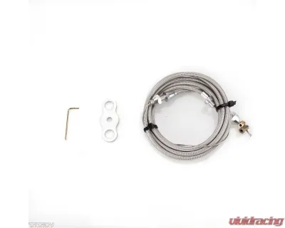 Titan Motorsports Throttle Cable with Firewall Bracket Mount for Toyota Supra MK4 1993-2002 - TMS SUP-ENG-430