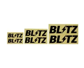 Blitz Sticker Logo W200 2Pcs Black
