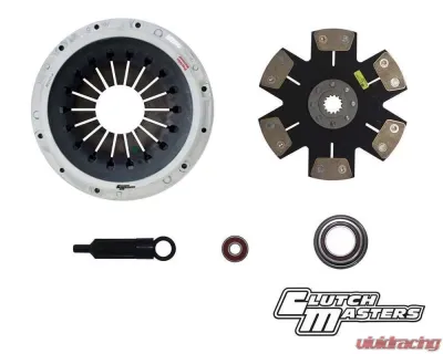 Clutch Masters FX500 6-puck Single Disc Clutch Kit Toyota Supra 89-93 2.5L 1JZ R154 Trans|Supra 86-93 3.0L 7M GTE R154 Trans - 16063-HDB6