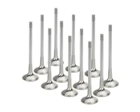Supertech Set of 12 +1mm Oversize Inconel Exhaust Valve Nissan Skyline GT-R 1989-2002