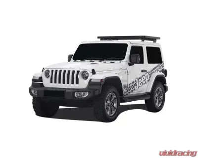Front Runner Extreme 1/2 Roof Rack Kit Jeep Wrangler JL 2 Door 2018-2022 - KRJW006T