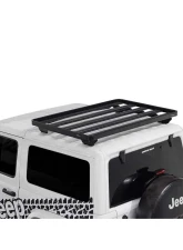 Front Runner Extreme 1/2 Roof Rack Kit Jeep Wrangler JL 2 Door 2018-2022                                     - KRJW006T - Image 2