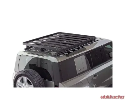 Front Runner Slimline II Roof Rack Kit Land Rover Defender 110 w/ OEM Tracks 2020-2021 - KRLD037T