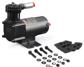 ViAir 95C Stealth Black Compressor Kit with Omega Style Mounting Bracket