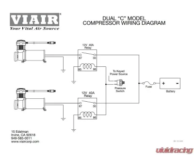 VIAIR Road Warrior Constant Duty Onboard Air System - 50013