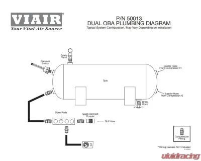 VIAIR Road Warrior Constant Duty Onboard Air System - 50013