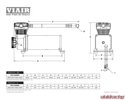 VIAIR Interstate Constant Duty Onboard Air System - 50019