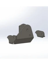 RPM Steering Ultimate Raised Track Bar Bracket Jeep Wrangler 2007-2018                                     - RPM-3041 - Image 3