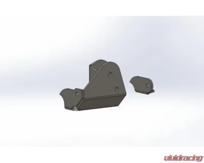 RPM Steering Ultimate Raised Track Bar Bracket Jeep Wrangler 2007-2018 - RPM-3041