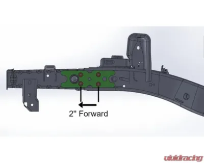 RPM Steering Steering Box Stretch Kit Jeep Wrangler 2007-2018 - RPM-3042