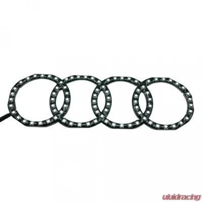 X Lume 273MM Black/White Led Start Up Logo Audi All Models 2010-2023 - LT0196