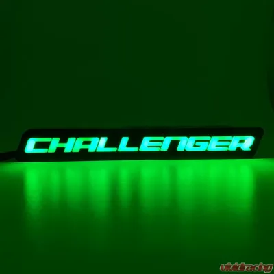 X Lume Illuminated RGB Logo Dodge Challenger 2010-2023 - XL0007