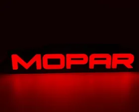 X Lume Illuminated Mopar RGB Badge Dodge All Models 2010-2021
