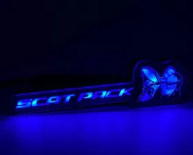X Lume Illuminated Scat Pack RGB Logo Dodge Charger 2010-2023