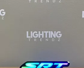 X Lume Illuminated SRT Flow Series Logo Dodge All Models 2010-2023