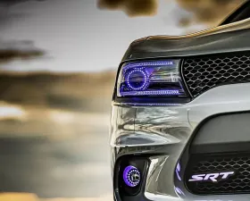X Lume Illuminated SRT RGB Colorshift Logo Dodge All Models 2010-2023