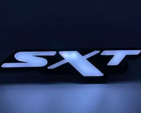 X Lume Illuminated SXT White Logo Dodge Challenger 2010-2021