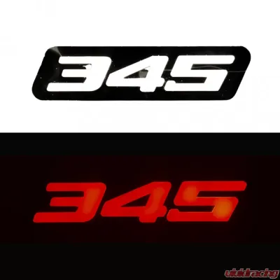 X Lume 345 Illuminated RGB Logo Dodge Challenger 2010-2021 - XL0051