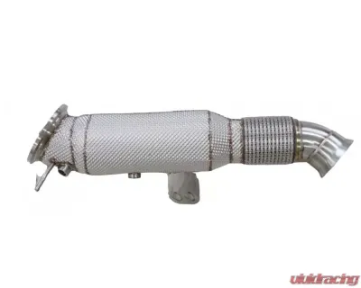 Racing Dynamics Catted Downpipe w/ HS BMW X5/X6 B58 3.0L Turbo 2020+ - 130 10 58 170