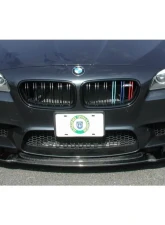 Racing Dynamics Carbon fiber Front Lip Spoiler BMW M5 F10 FIA Class II Style 2011-2016                                     - 121 12 10 400 - Image 2