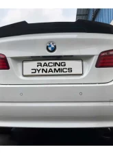 Racing Dynamics Carbon Fiber Rear Supreme Performance Lip Spoiler BMW 5 Series Sedan 2017+                                     - 121 14 G3 150 - Image 3