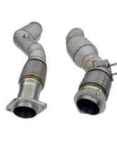 Racing Dynamics Downpipes with Heat Shield                                     - 130 10 55 510 - Image 5