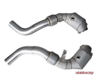 Racing Dynamics Downpipes w/ HS BMW X5M | X6M 2015-2019 - 130 10 63 370