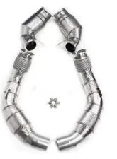 Racing Dynamics Downpipes w/ Heat Shield BMW M5 | M8 2017+                                     - 130 10 63 420 - Image 3