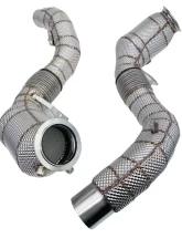 Racing Dynamics Downpipes with Heat Shield BMW M850i | M550i | MX5M | M750i 2017-2021                                     - 130 10 63 520 - Image 2