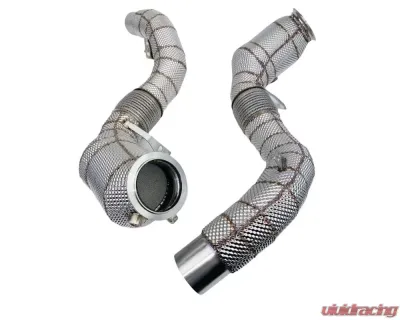 Racing Dynamics Downpipes with Heat Shield BMW M850i | M550i | MX5M | M750i 2017-2021 - 130 10 63 520